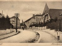 Ulica Adolfa pl. Mošinskoga, gradonačelnika Zagreba 1892-1904. godine (današnja ulica Vladimira Nazora), oko 1920. godine
